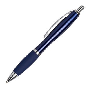 Curvy Metal Ballpen - Blue