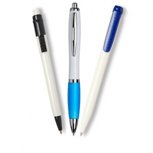 Push Action Plastic Pens