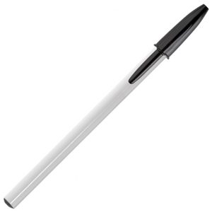 BIC Style - White - Black cap