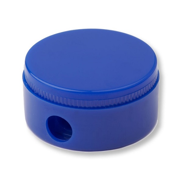 Round Pencil Sharpener - Blue